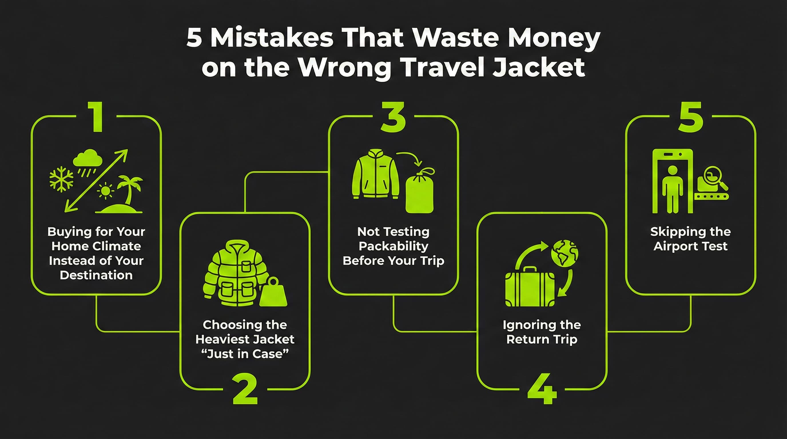 How to Match a Jacket to Your Trip