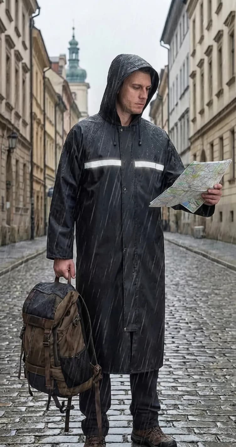 Packit Jacket unisex raincoat