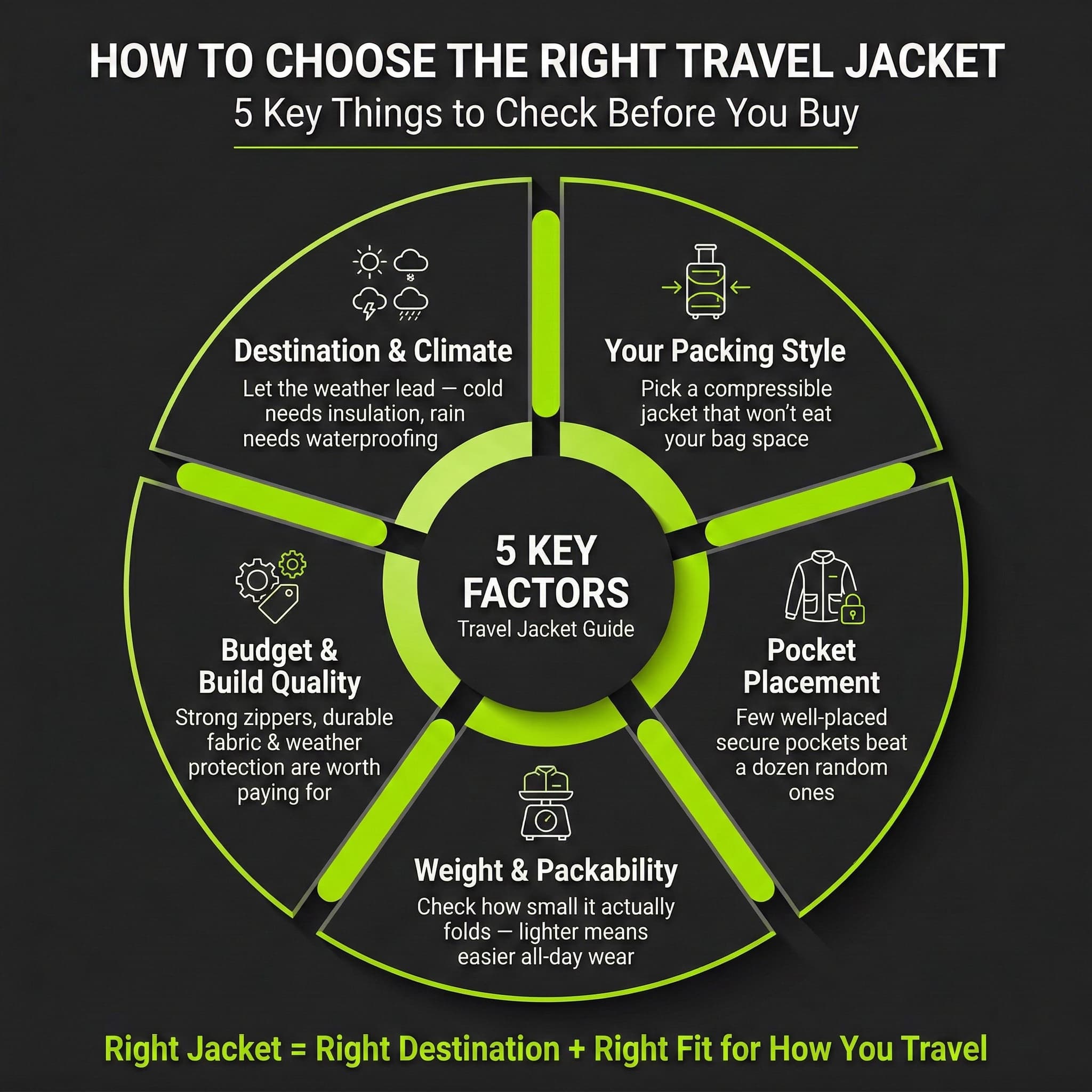 How to Choose the Right Travel Jacket