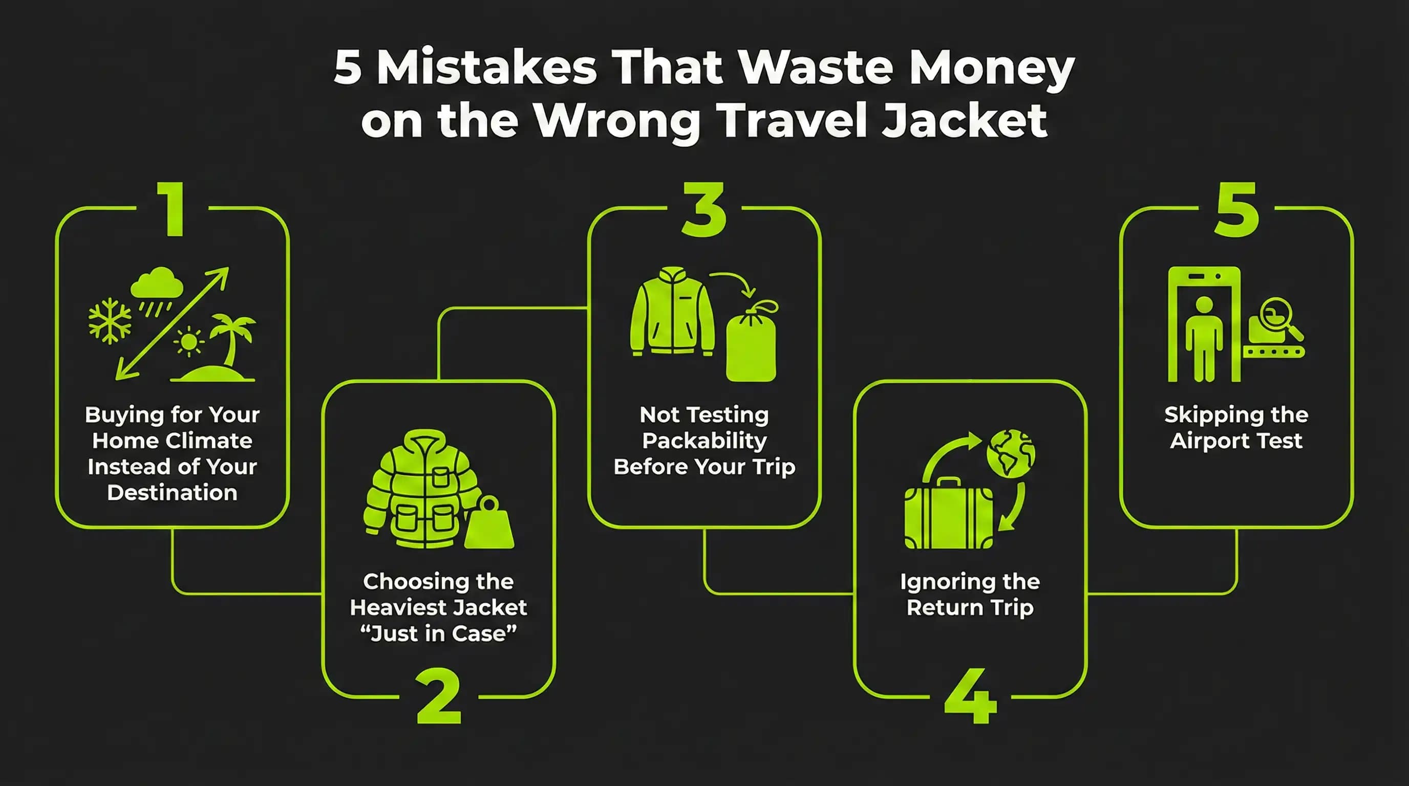 How to Match a Jacket to Your Trip